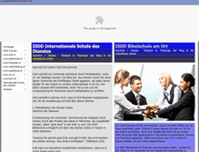 Tablet Screenshot of isdd.ch